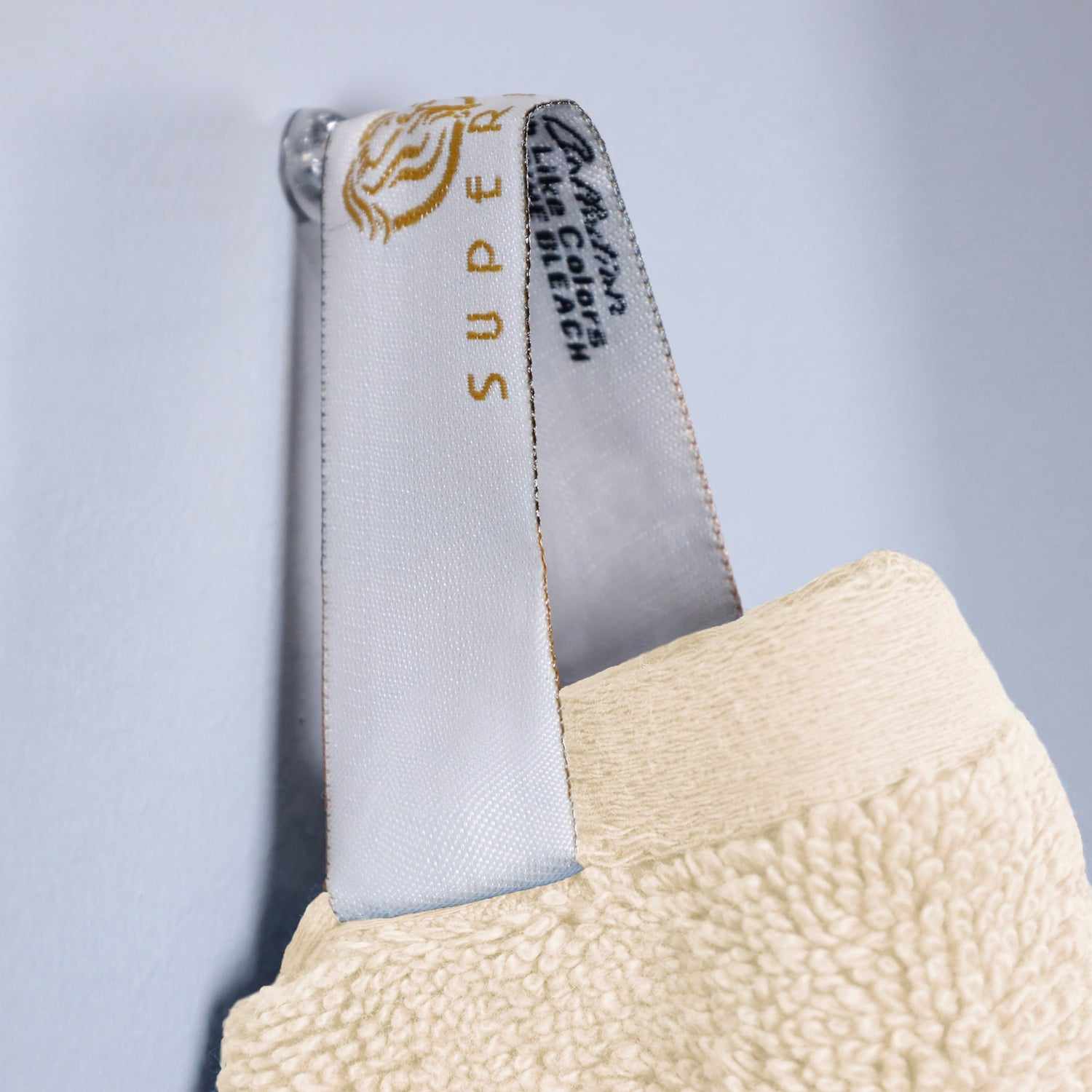  Superior Premium Turkish Cotton Assorted 6-Piece Towel Set - Ivory