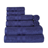 Ultra-Soft Cotton Absorbent Quick-Drying Solid 8 Piece Towel Set - Towel Set by Superior