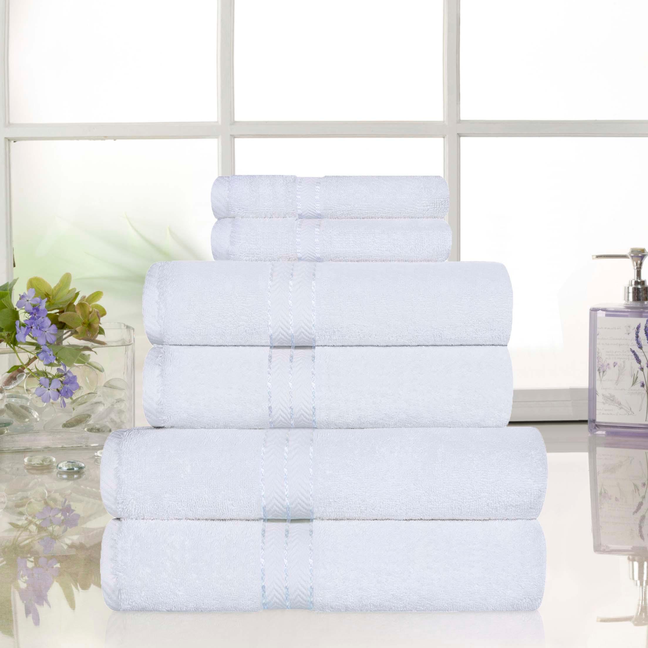 Ultra-Plush Turkish Cotton Hotel Collection Solid Towel Set Collection - Towel Set by Superior Brand