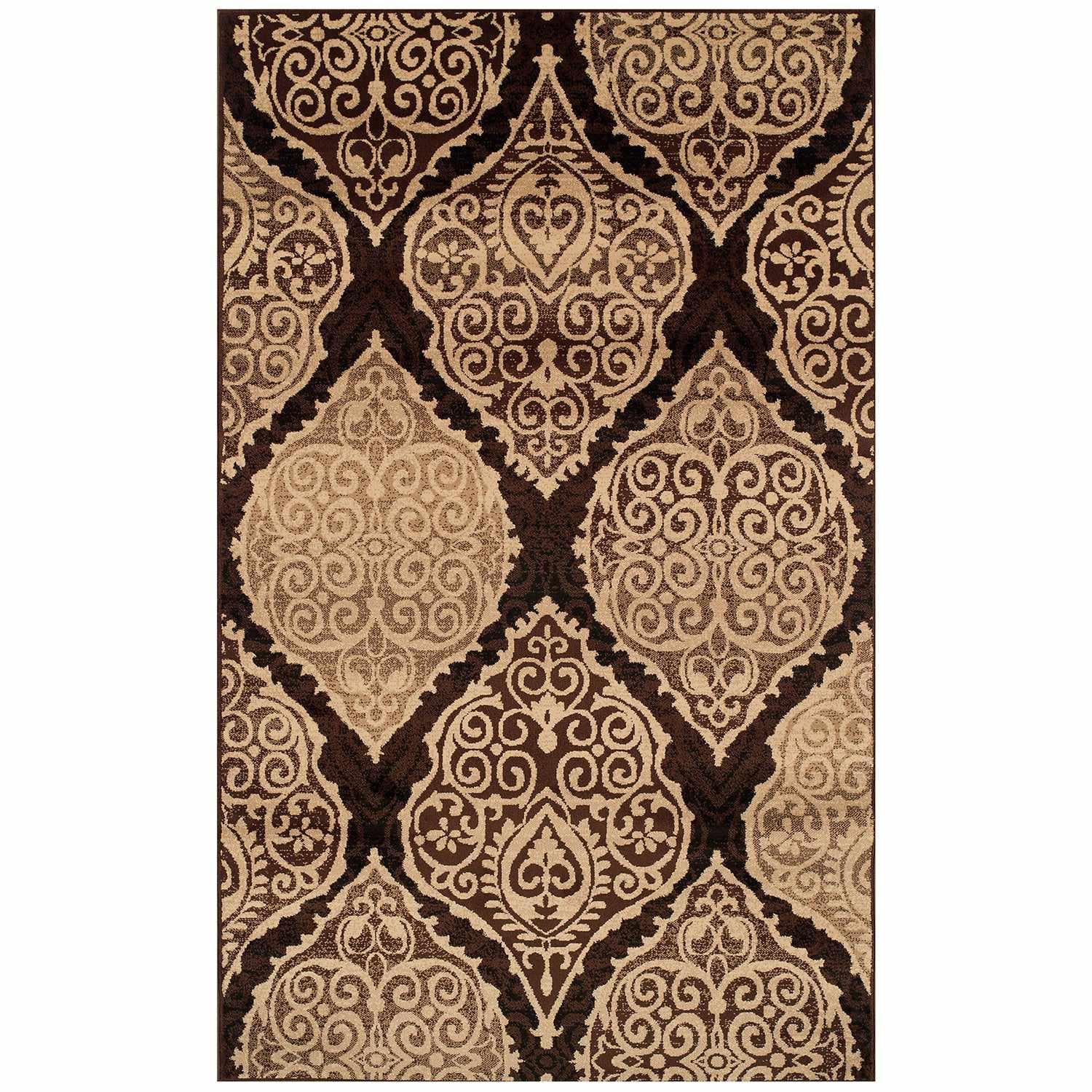 Superior Amherst Moroccan Style  Area Rug or Runner - Mocha