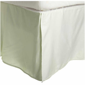 Cotton 15 Inch Drop Bed Skirt - Mint