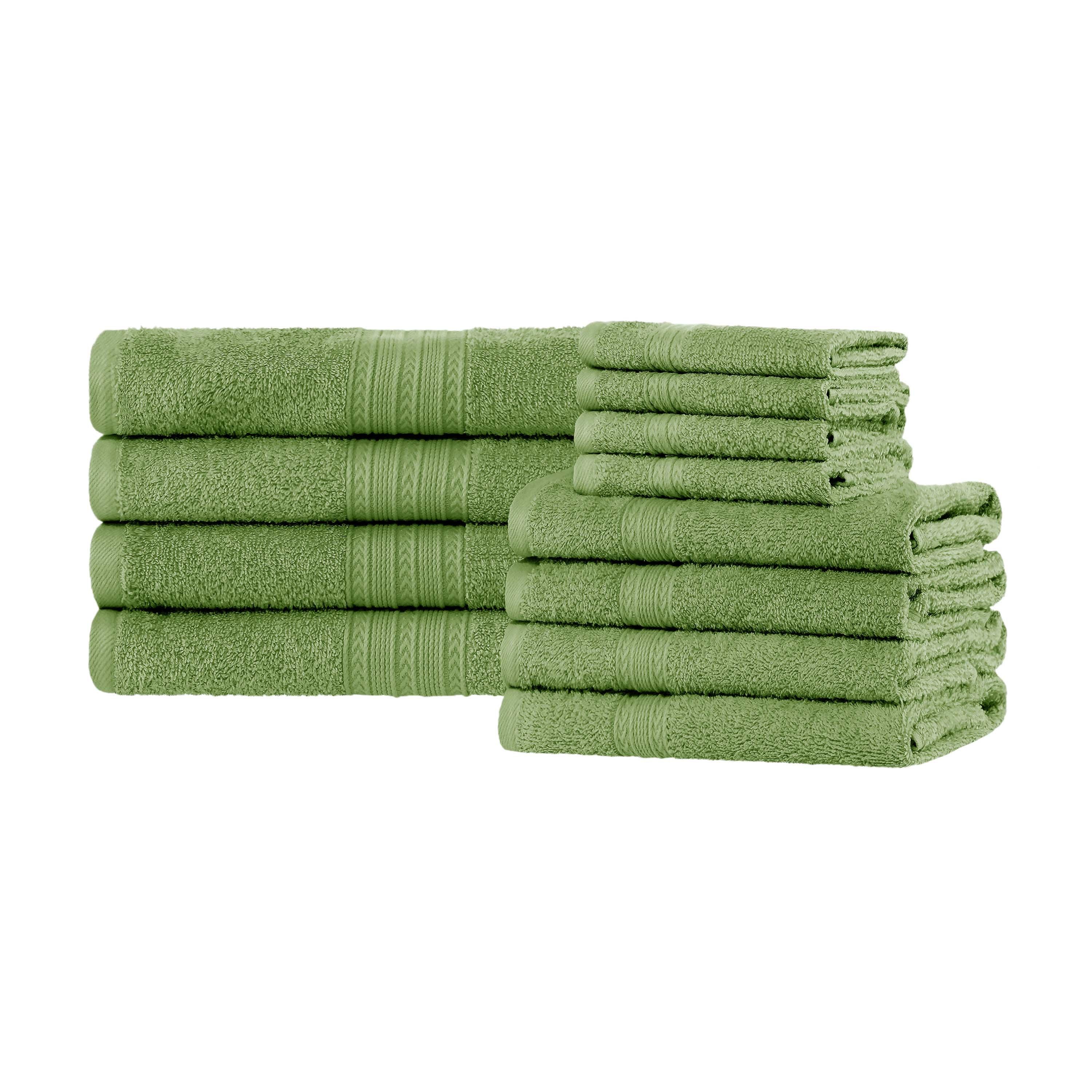Eco-Friendly Ring Spun Cotton Towel Set Collection - Towel Set by Superior