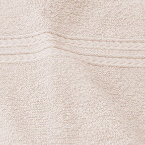 Superior Eco-Friendly Ring Spun Cotton 6-Piece Hand Towel Set - Ivory
