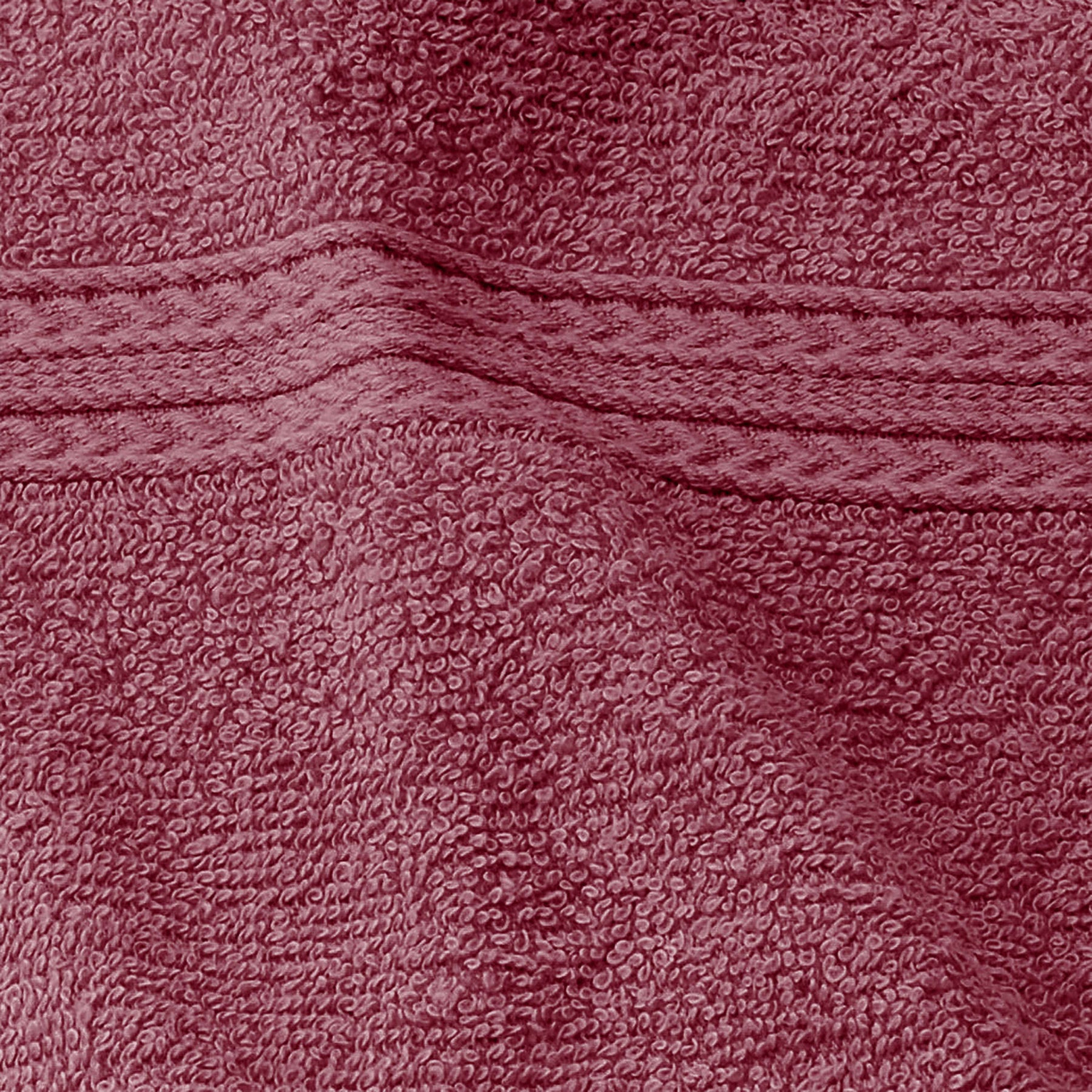 Eco-Friendly Ring Spun Cotton Towel Set - Rosewood