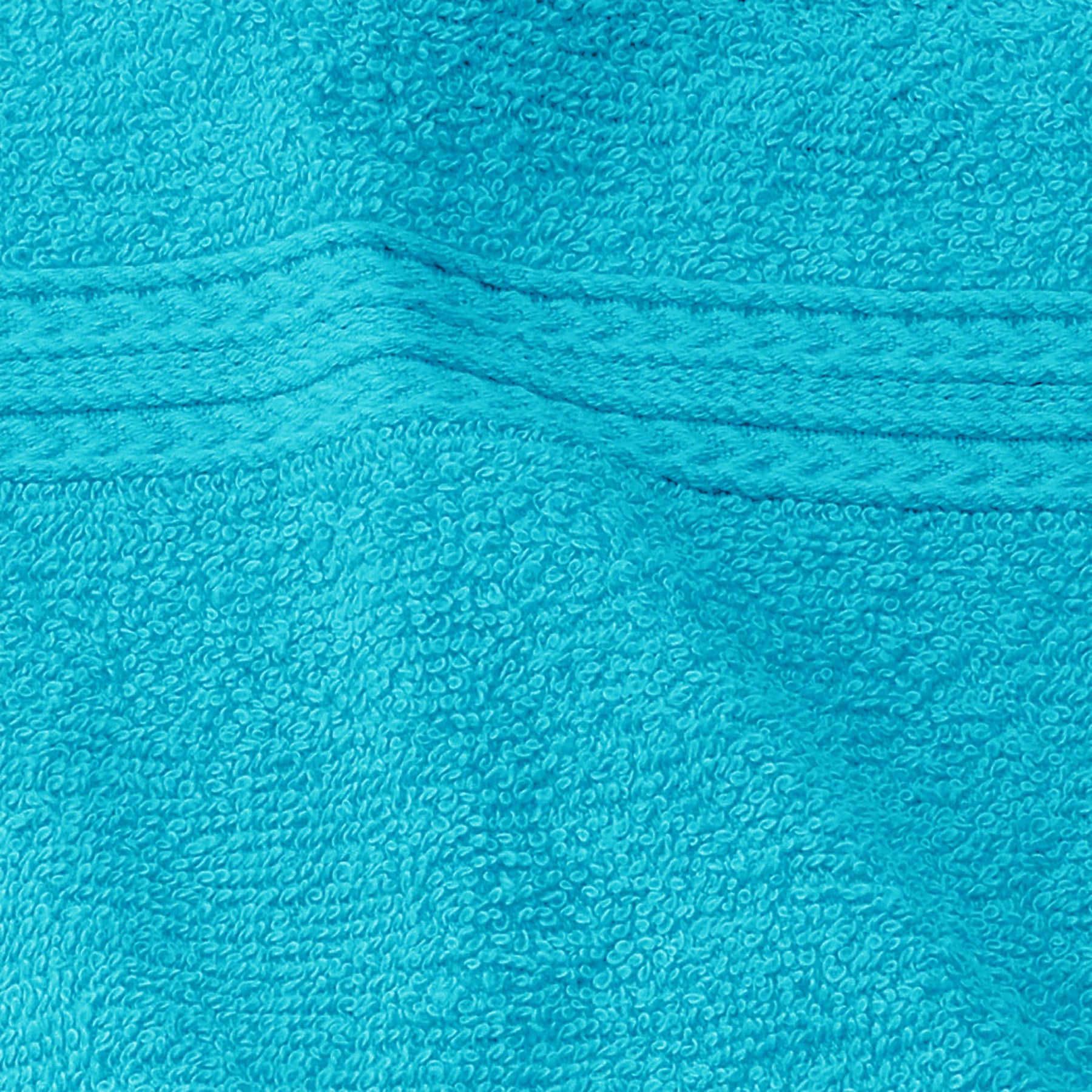 Eco-Friendly Ring Spun Cotton Towel Set - Turquoise