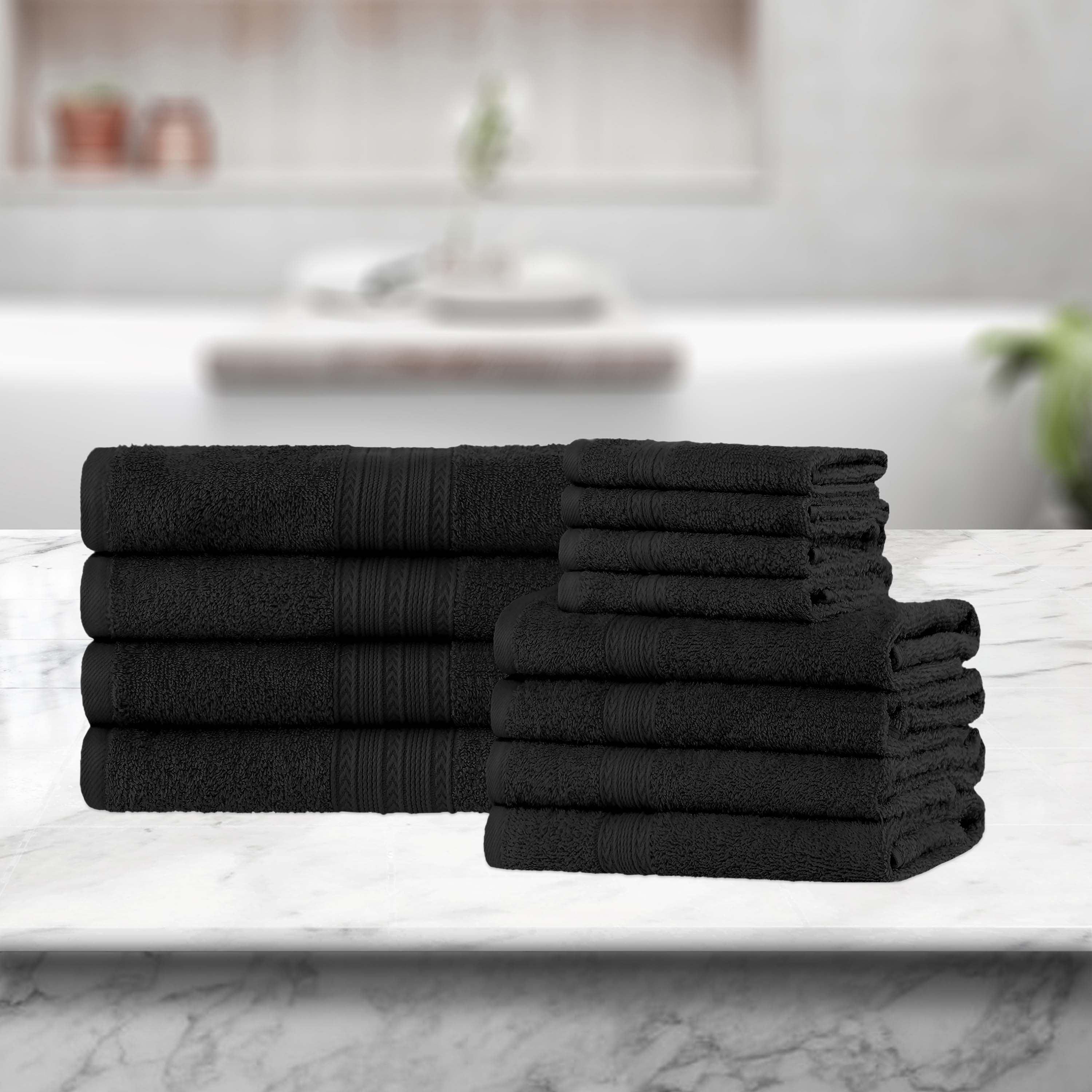 Eco-Friendly Ring Spun Cotton Towel Set Collection - Towel Set by Superior
