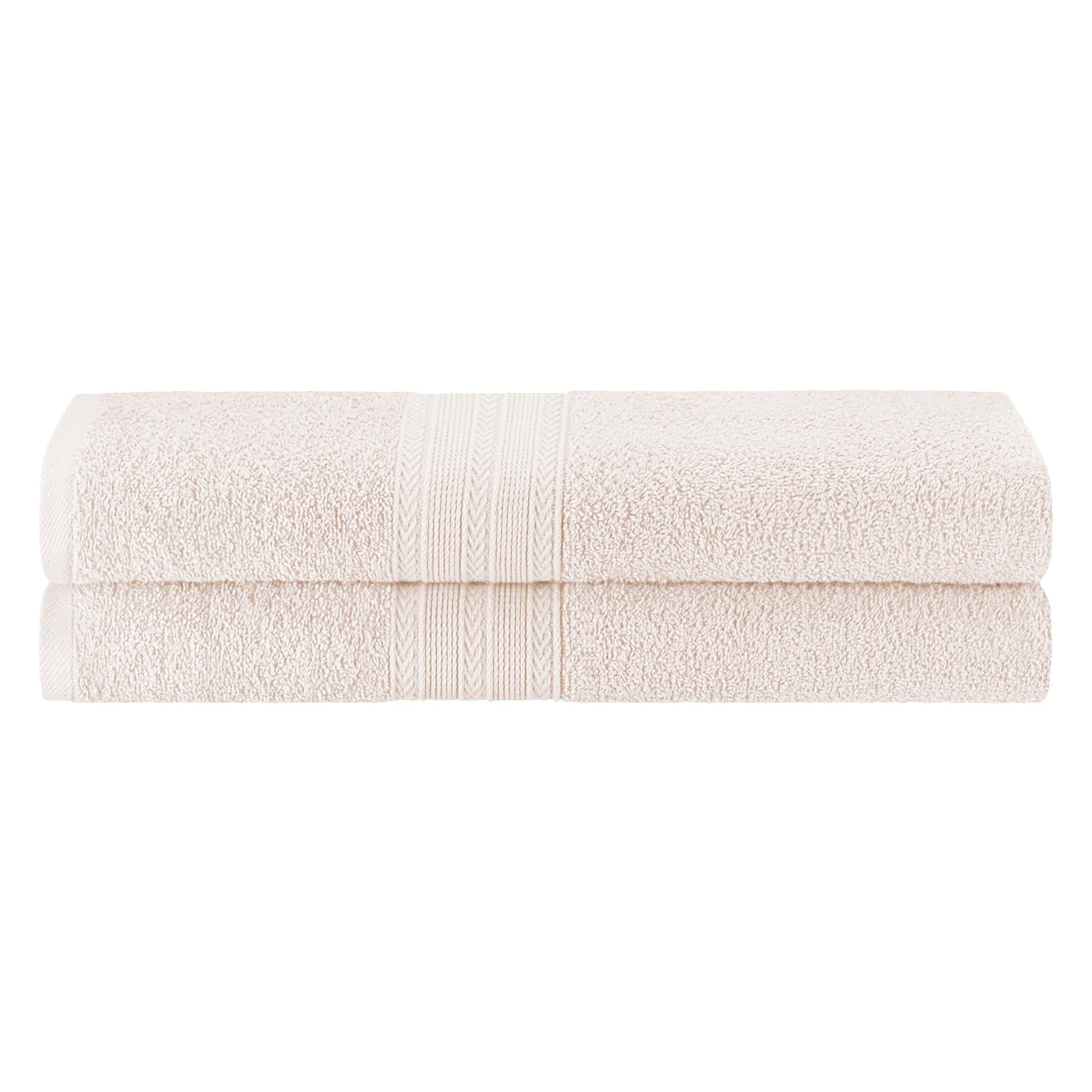 Eco-Friendly Ring Spun Cotton Towel Set - Ivory