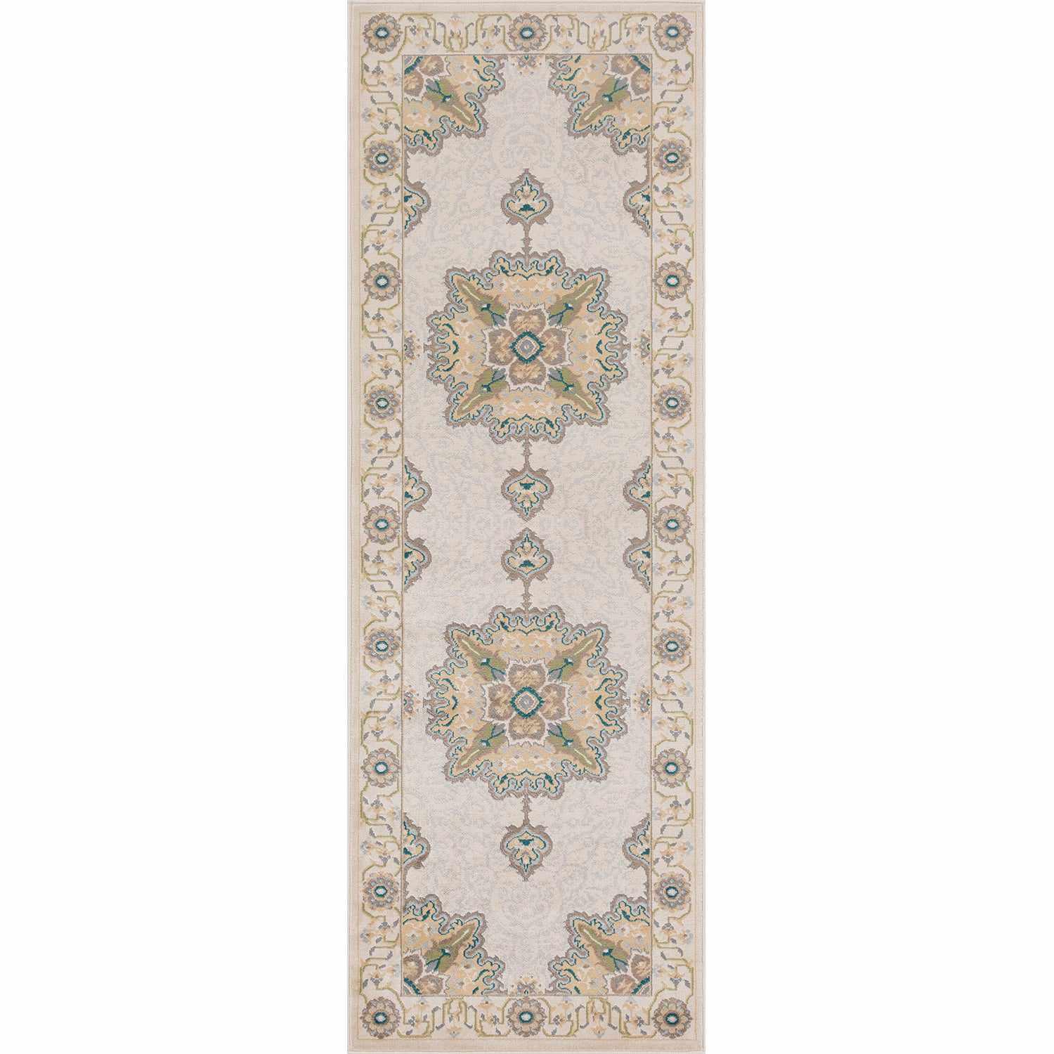 Edeline Medallion Oriental Indoor Large Area Rugs or Runner Rug - Rugs by Superior