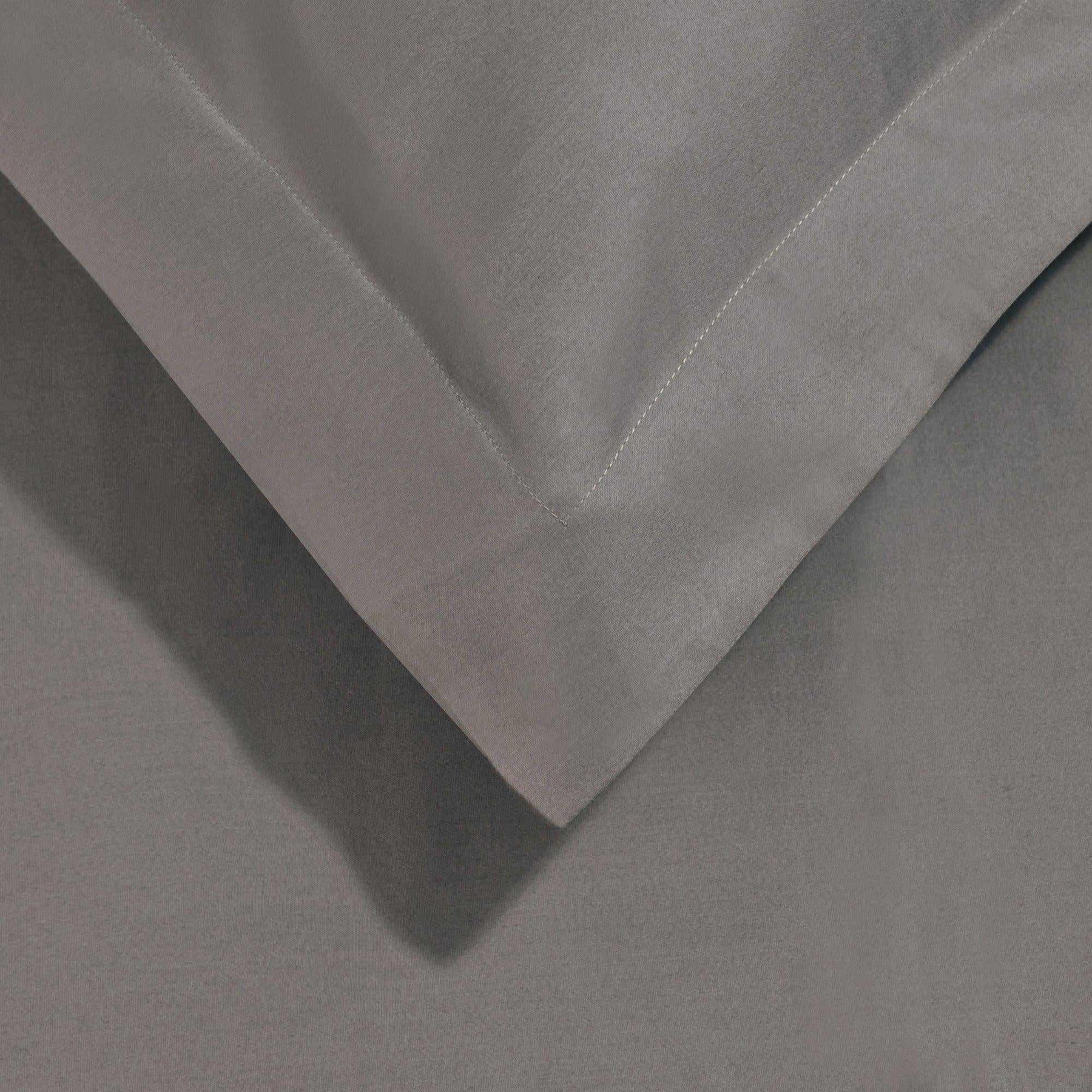  Superior Egyptian Cotton 700 Thread Count Breathable 3-Piece Duvet Cover Bedding Set - Grey