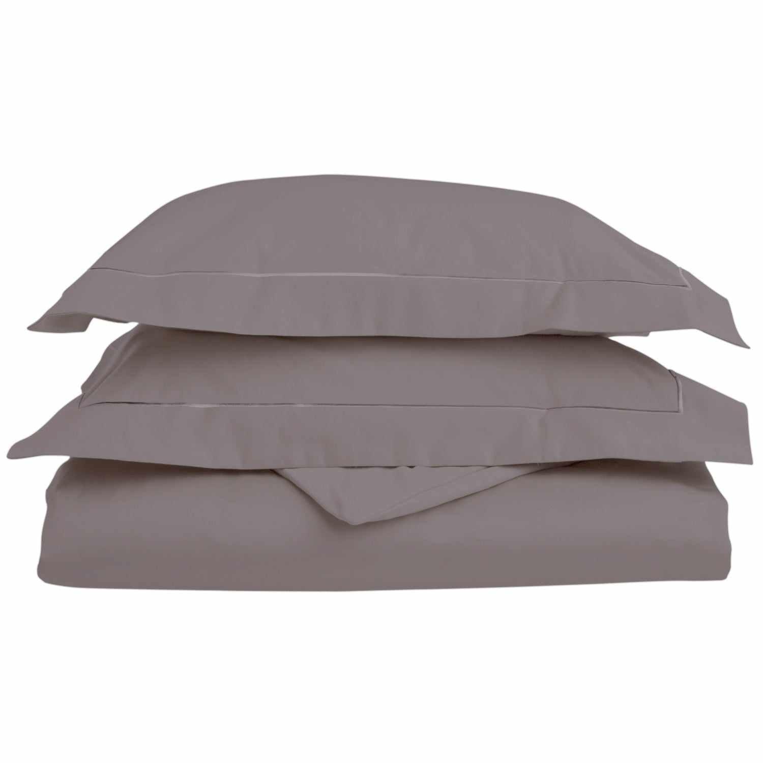  Superior Embroidered Egyptian Cotton Duvet Cover Set - Grey