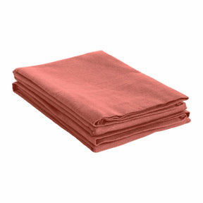 Fleur-de-Lis Cotton Flannel 2-Piece Pillowcase Set - Desert Sand