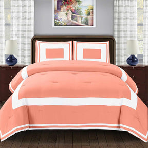 Superior Grammercy Down Alternative Tufted Comforter Set - Coral