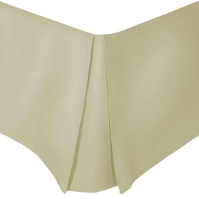 Microfiber Wrinkle-Free Solid 15-Inch Drop Bed Skirt - Sage