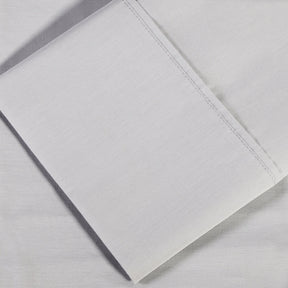 Solid Cotton Percale 2-Piece Pillowcase Set - Platinum