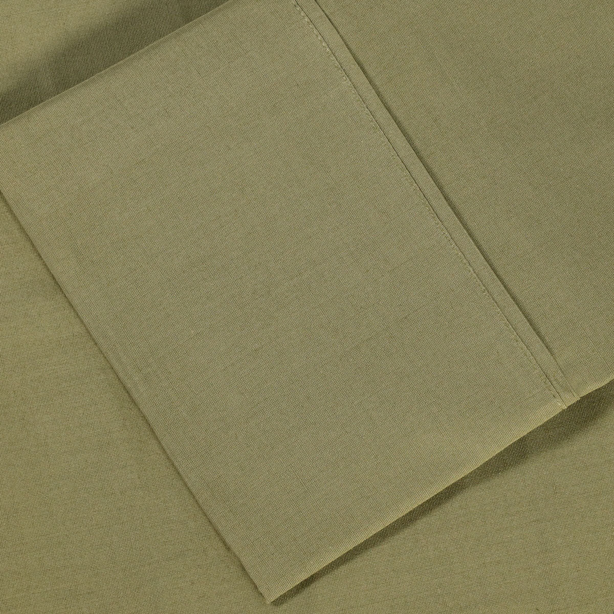 Solid Cotton Percale 2-Piece Pillowcase Set - Sage