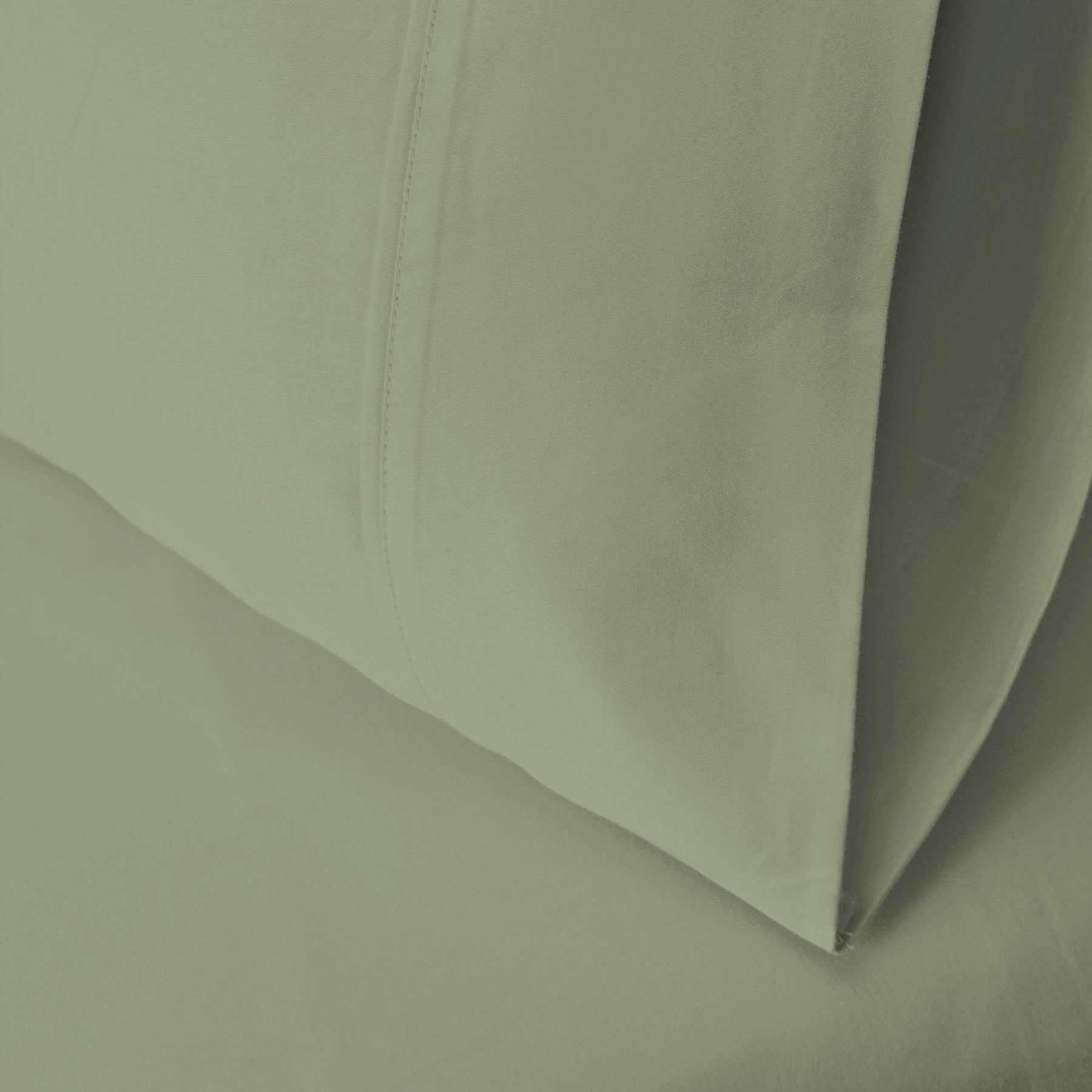 Superior Egyptian Cotton 700 Thread Count 2 Piece Pillowcase Set - Sage