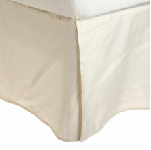 Superior Cotton 15 Inch Drop Solid Bed Skirt - Ivory