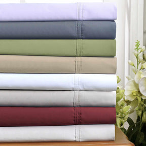 Solid Egyptian Cotton 2-Piece Pillowcase Set - Lilac
