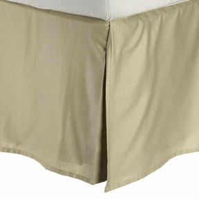  Solid Microfiber Wrinkle Free 15 Inch Drop Bed Skirt - Sage