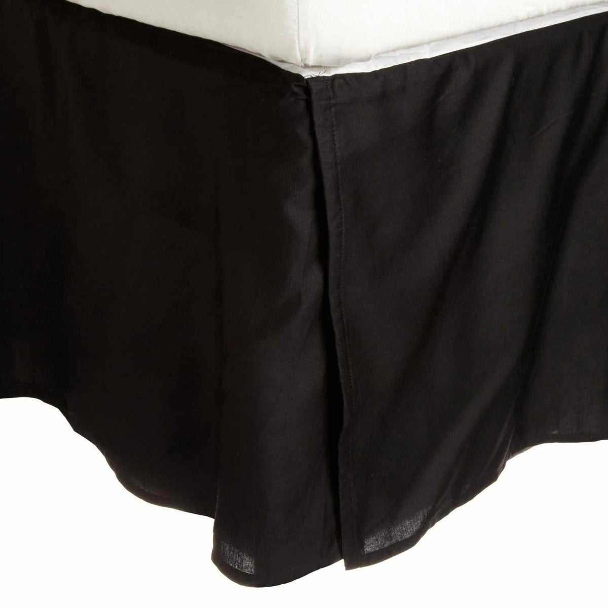 Solid Microfiber Wrinkle Free 15 Inch Drop Bed Skirt