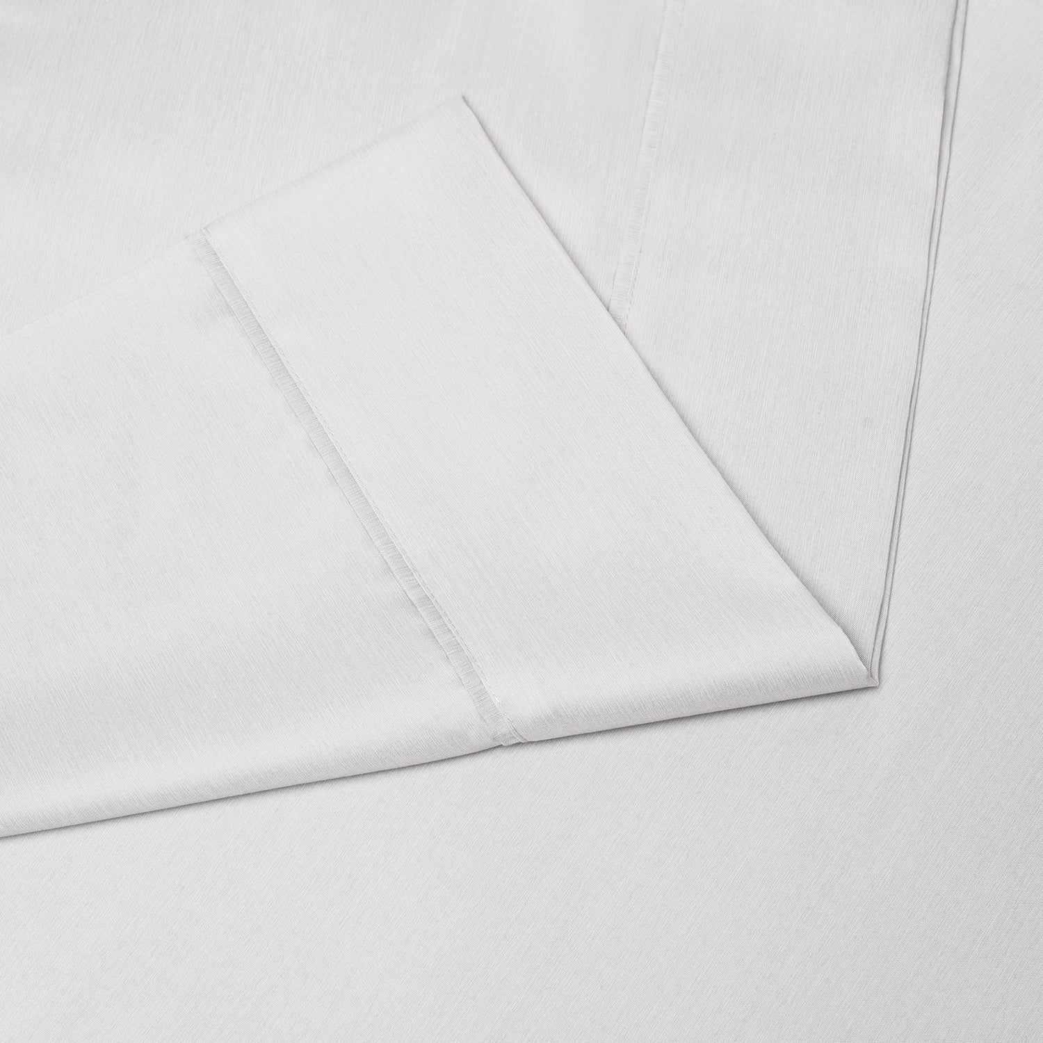  Superior Solid Rayon From Bamboo and Microfiber Blend Sheet Set -Ivory