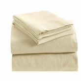 Superior Fleur-de-Lis Deep Pocket Cotton Flannel Sheet Set - Ivory