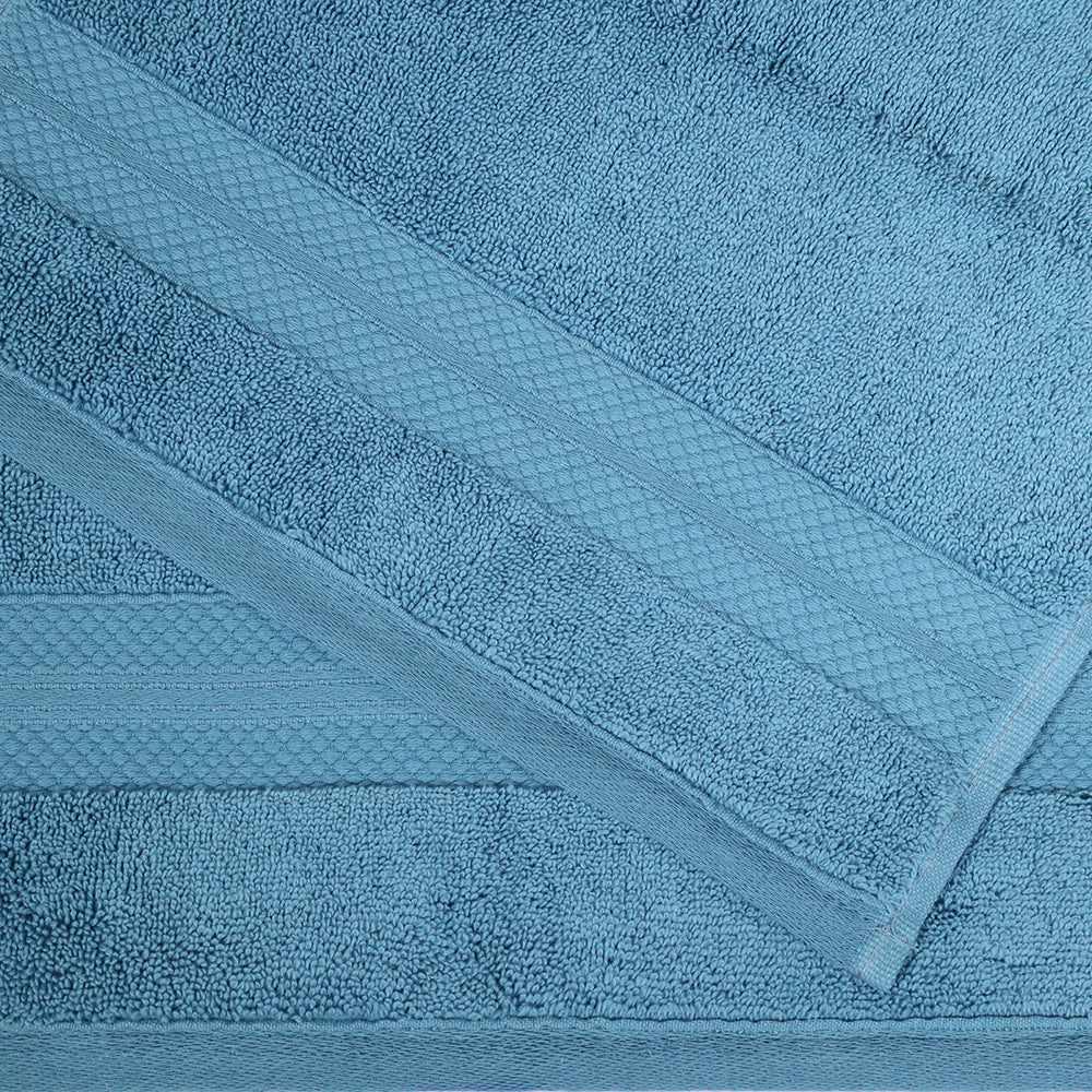  Superior Premium Turkish Cotton Assorted 9-Piece Towel Set - Navy Blue