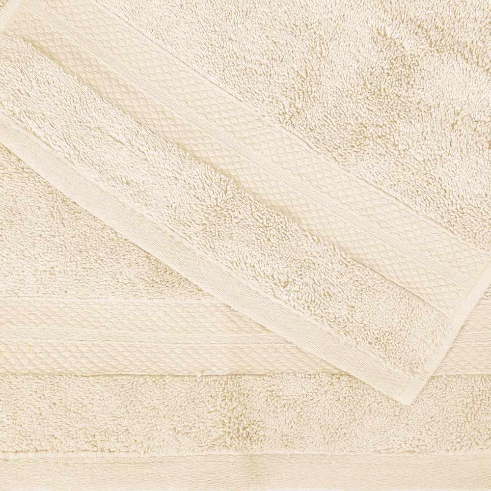  Superior Premium Turkish Cotton Assorted 9-Piece Towel Set - Ivory