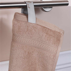  Ultra-Soft Hypoallergenic Rayon from Bamboo Cotton Blend Bath and Hand Towel Set -  Sand
