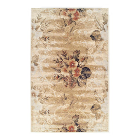 Superior Washed Floral Transitional French Design Distressed Indoor Area Rug or Runner 