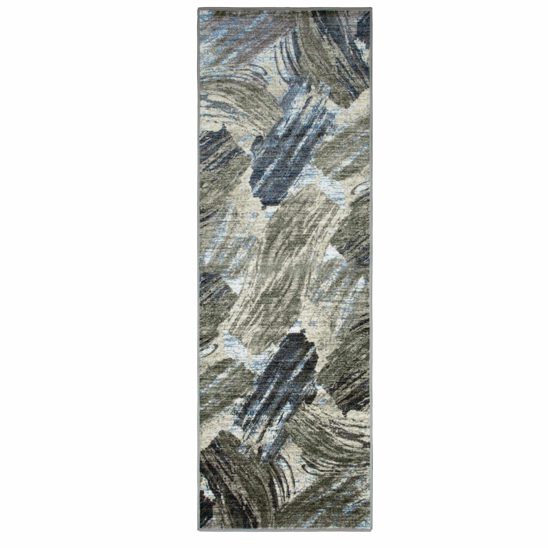  Superior Xander Abstract Non-Slip Indoor Area Rug or Runner 