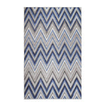 Acacia Geometric Zigzag Area Rug Modern Indoor Outdoor Rugs - Rugs by Superior