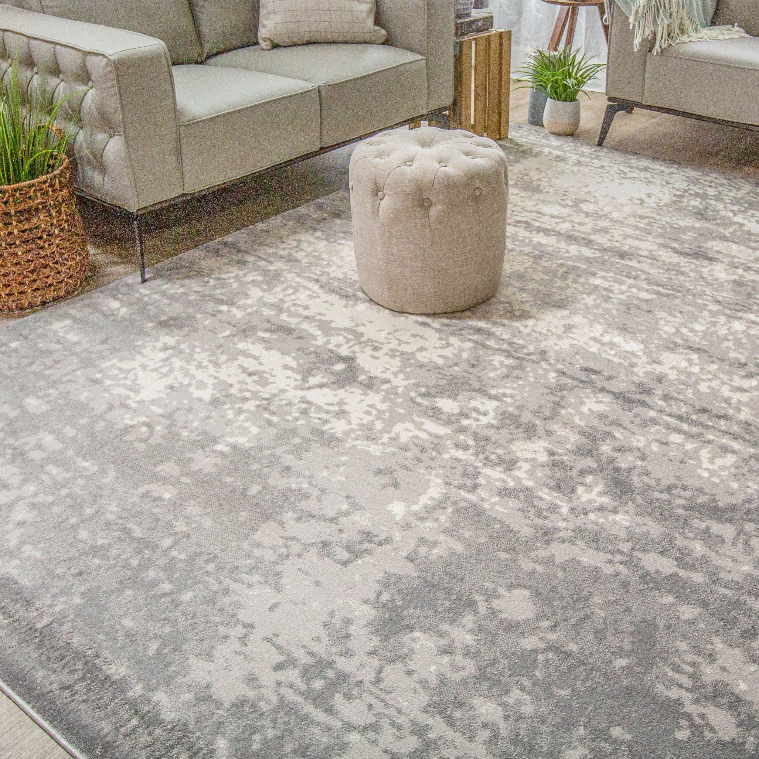 Afton Acid Wash Gradient Indoor Area Rug or Runner Or Door Mat - Rugs by Superior