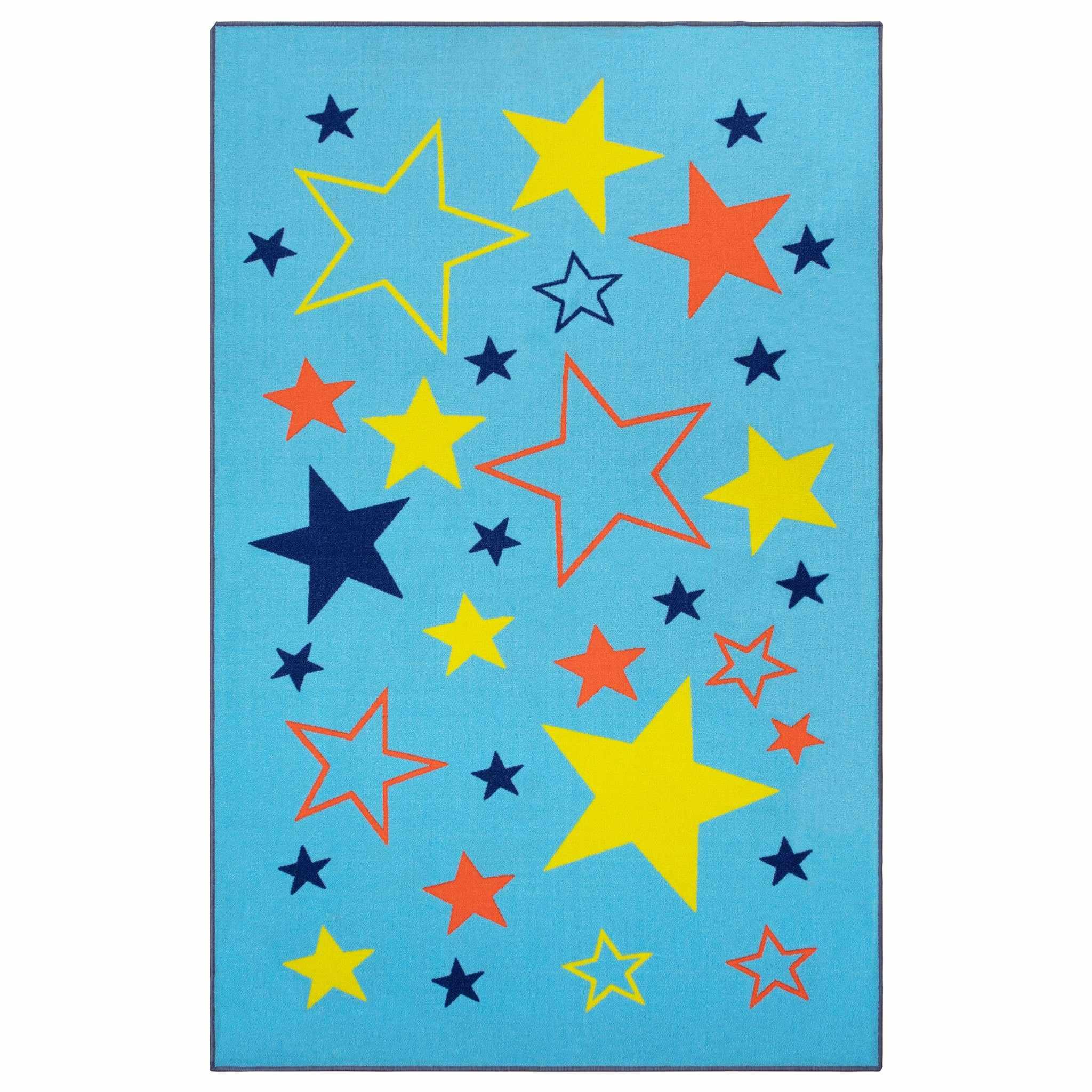 All-Star Non-Slip Kids Indoor Washable Area Rug - Rugs by Superior