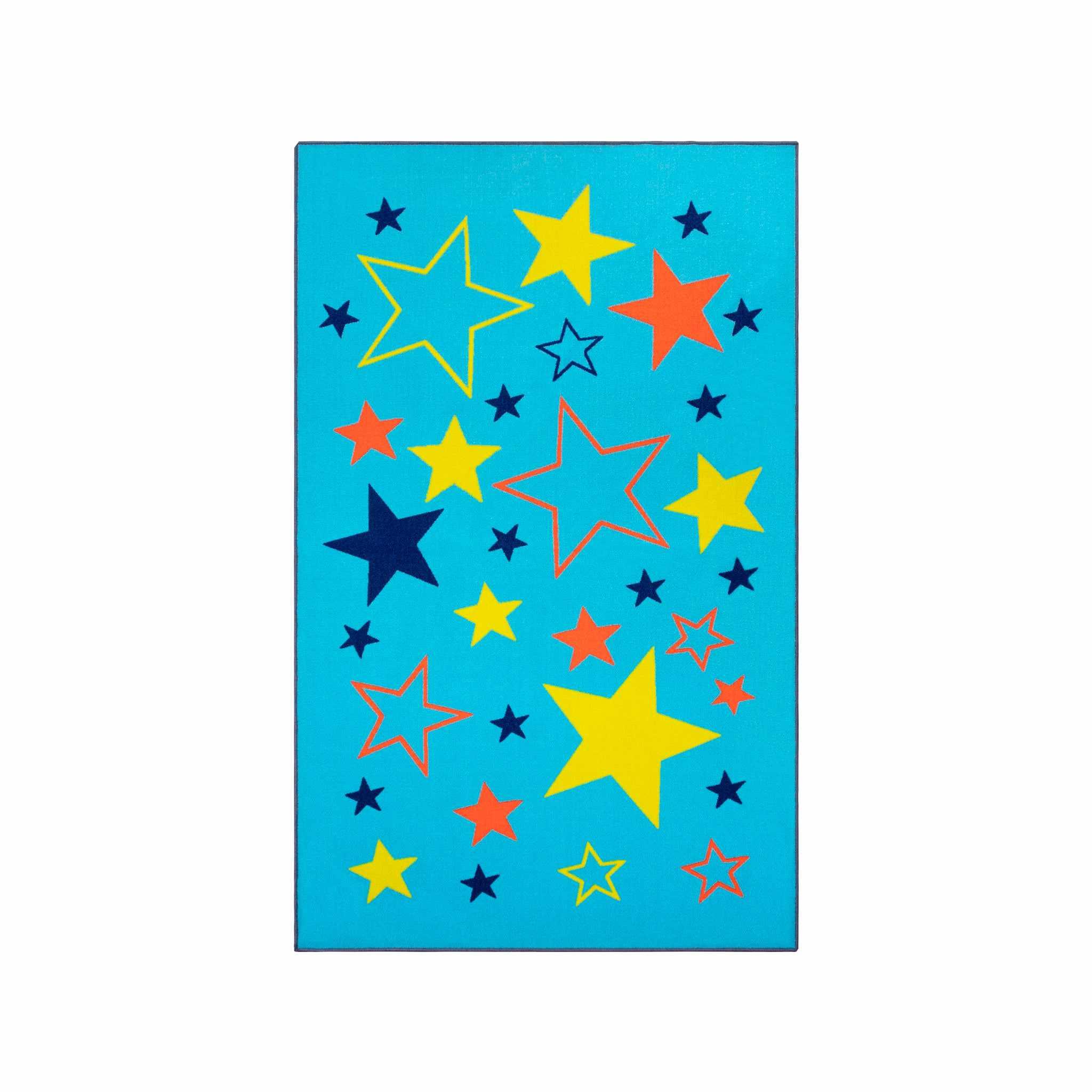 All-Star Non-Slip Kids Indoor Washable Area Rug - Rugs by Superior