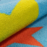 All-Star Non-Slip Kids Indoor Washable Area Rug - Rugs by Superior