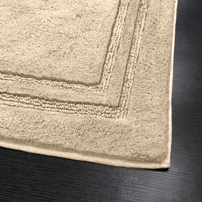 Non-Slip Absorbent Assorted Solid 2-Piece Bath Rug Set - Stone