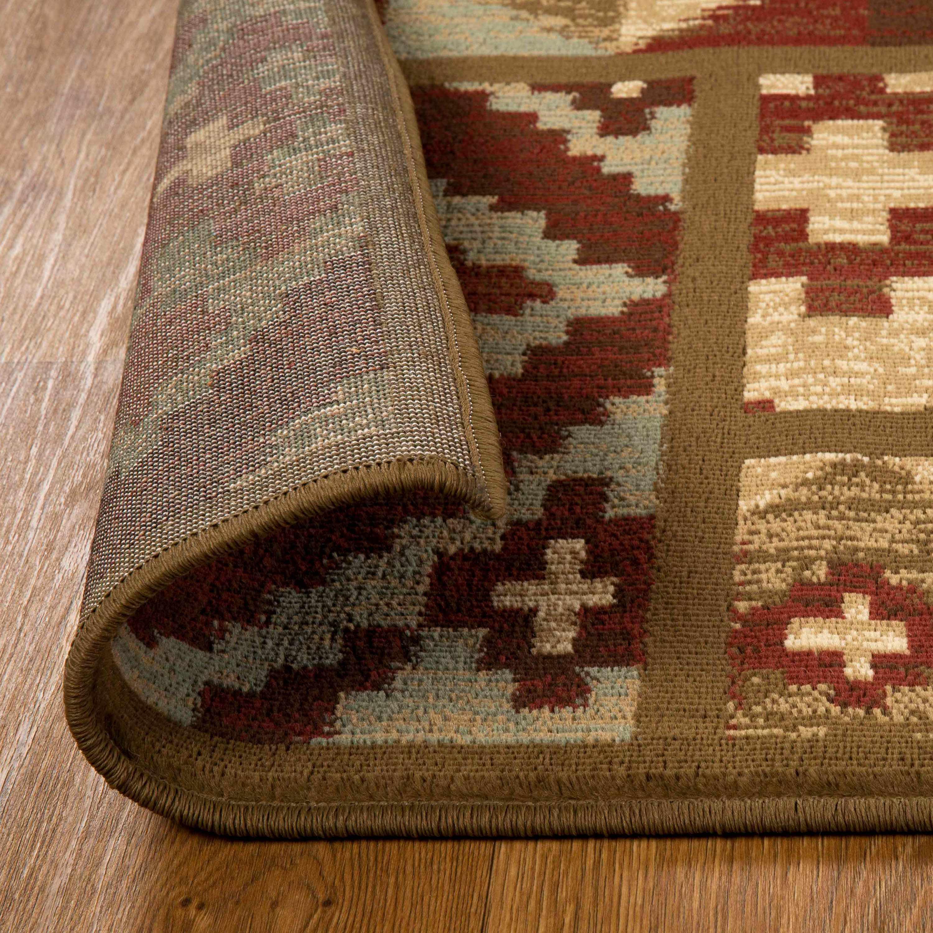 Berlin Aztec Geometric Southwestern Indoor Area Rugs or Runner Rug - Rugs by Superior