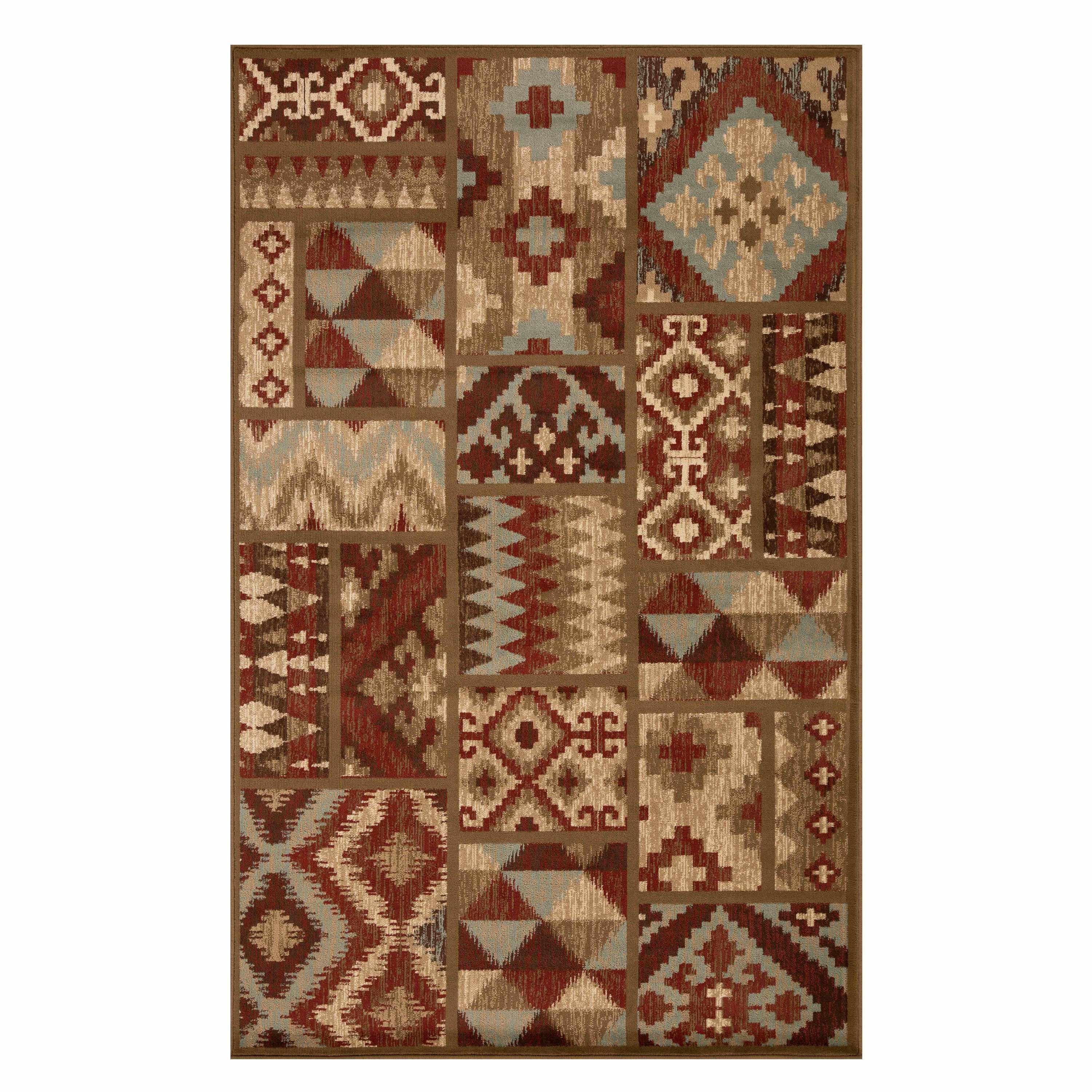 Berlin Aztec Geometric Southwestern Indoor Area Rugs or Runner Rug - Rugs by Superior