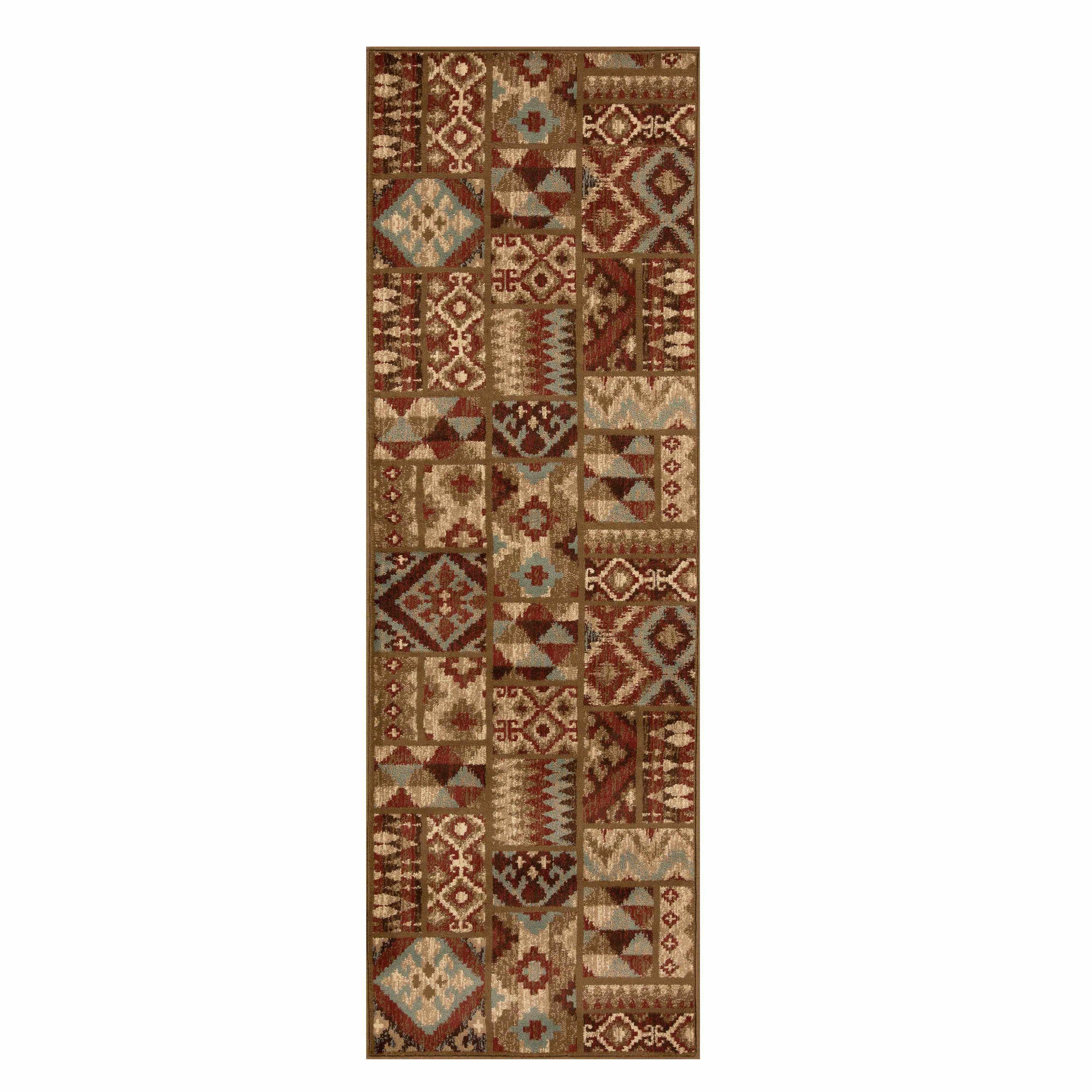 Berlin Aztec Geometric Southwestern Indoor Area Rugs or Runner Rug - Rugs by Superior