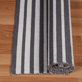 Modern Line Stripes Pattern Indoor/ Outdoor Area Rug-Rugs by Superior-Home City Inc