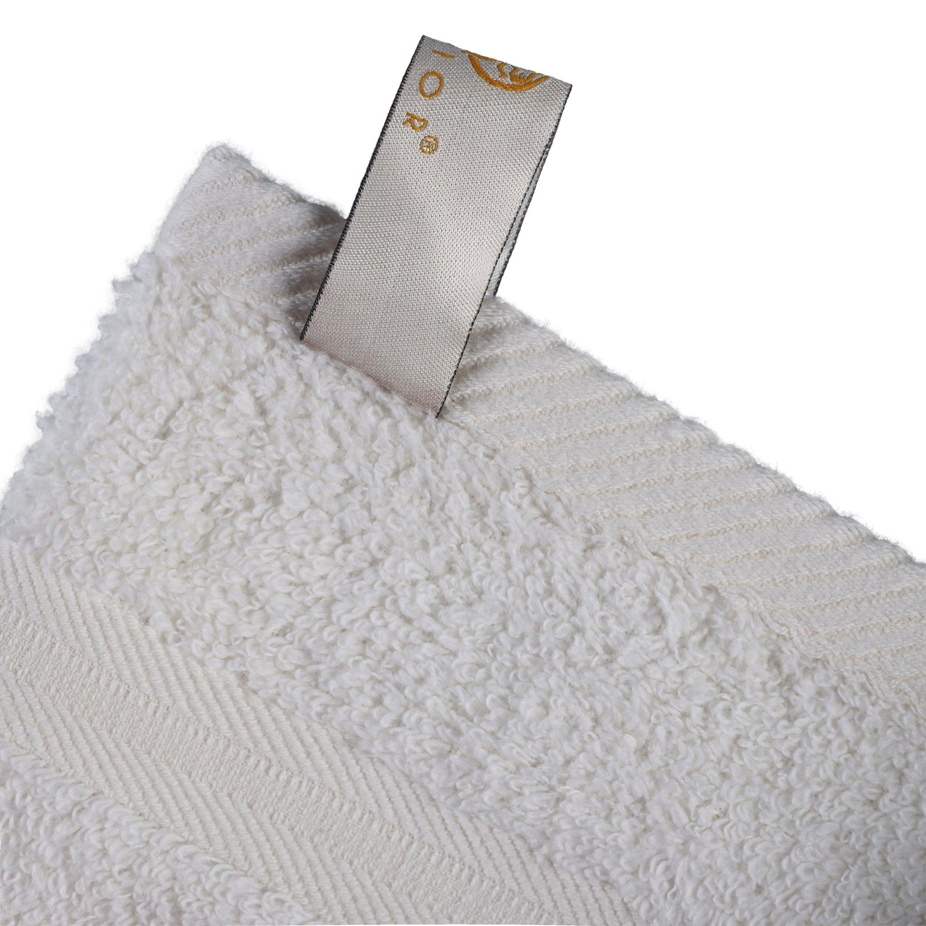 Superior 6pc Zero Twist Cotton Dobby Border Soft Towel Set ,Cranberry