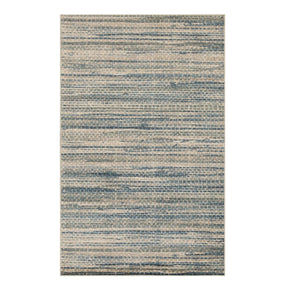 Eclectic Abstract Line Design Indoor Rug or Runner - Blue