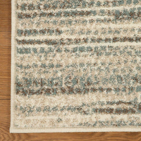 Eclectic Abstract Line Design Indoor Rug or Runner - Green