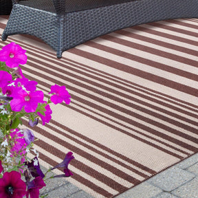 Superior Modern Stripes Large Indoor Outdoor Pattern Area Rug
