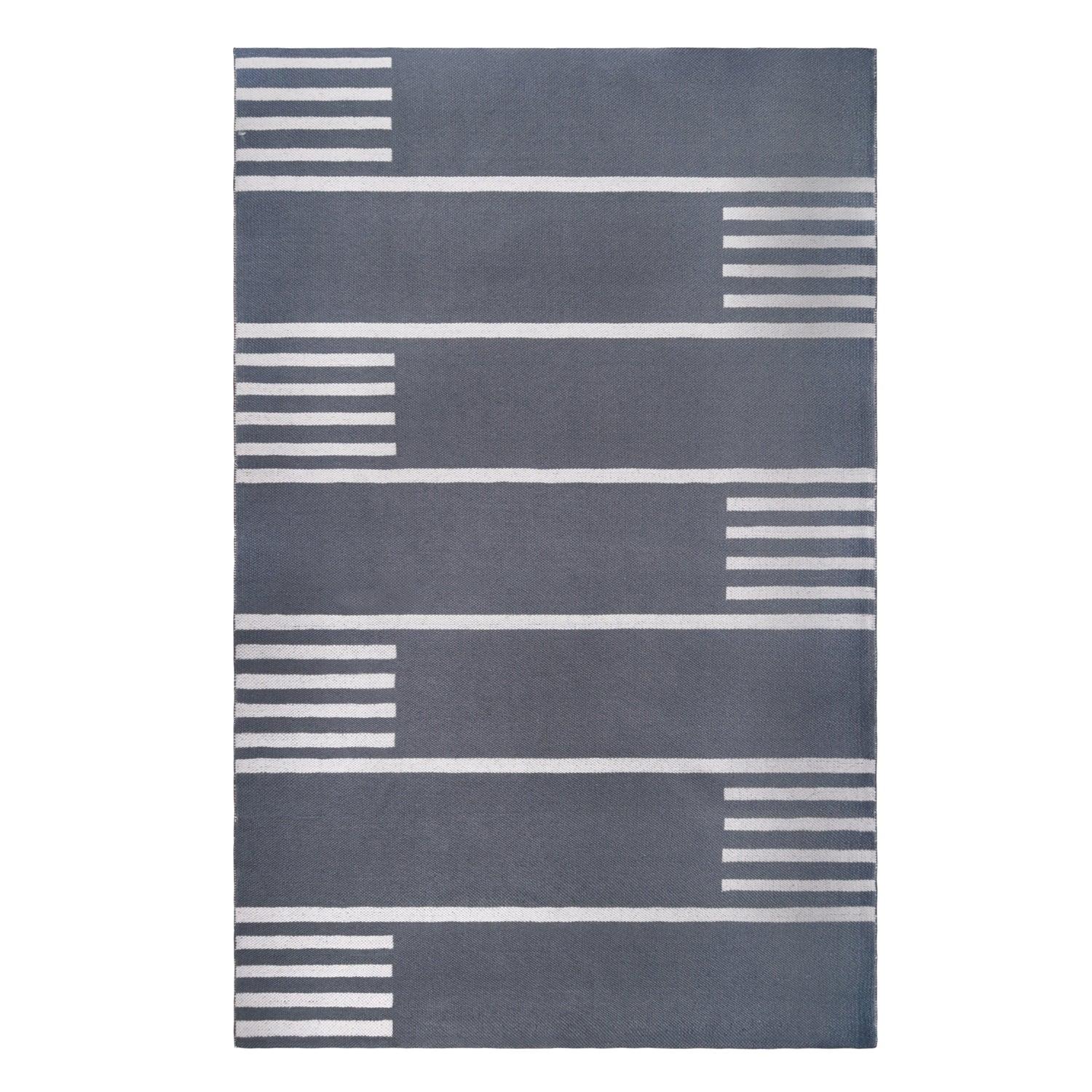 Modern Line Pattern Indoor/ Outdoor Area Rug-Rugs by Superior-Home City Inc