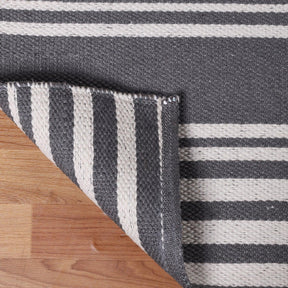  Superior Modern Stripes Large Indoor Outdoor Pattern Area Rug -  Grey