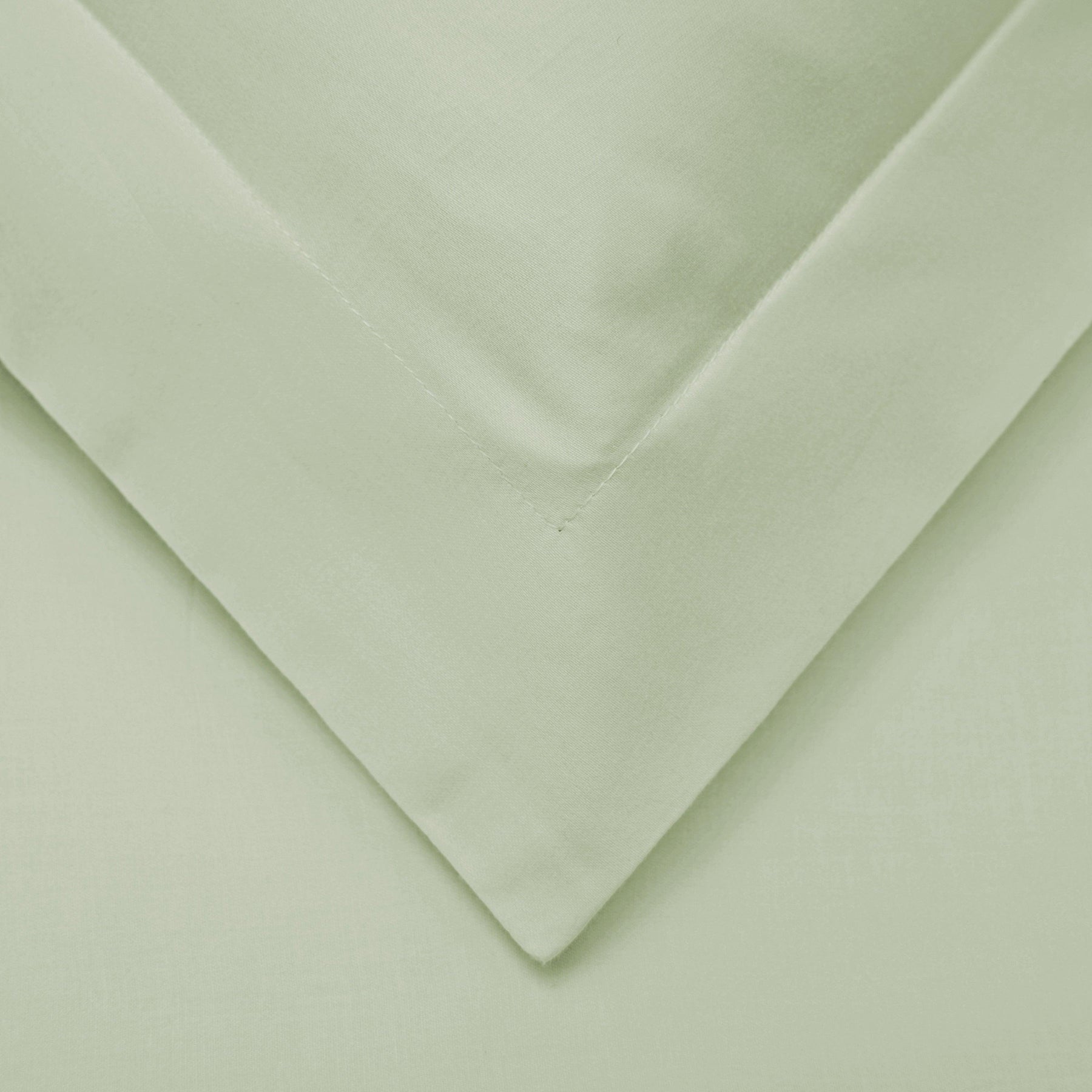 Superior Cotton Blend Solid 3 Piece Heavyweight Duvet Cover Set - Green