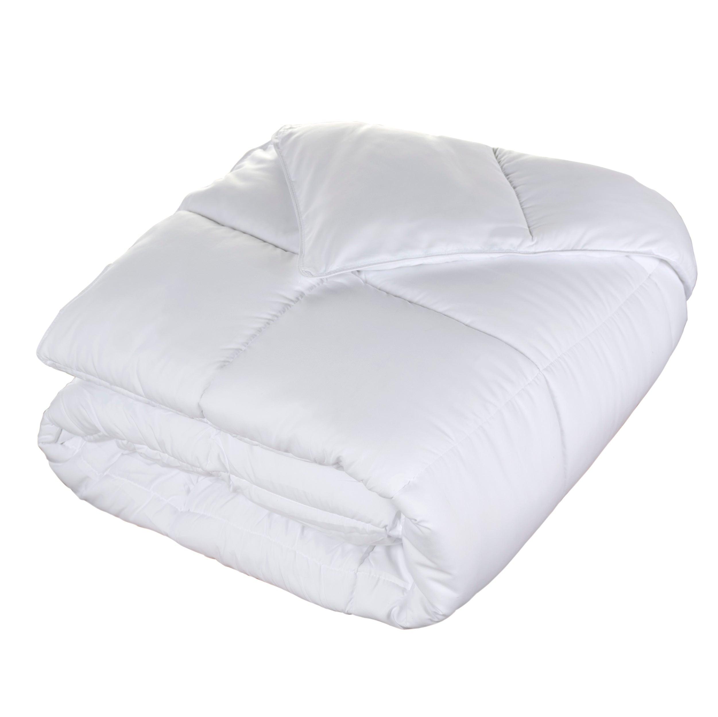 Brushed Microfiber Down Alternative Medium Weight Solid Comforter - Comforter by Superior
