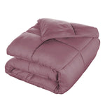 Brushed Microfiber Down Alternative Medium Weight Solid Comforter - Comforter by Superior